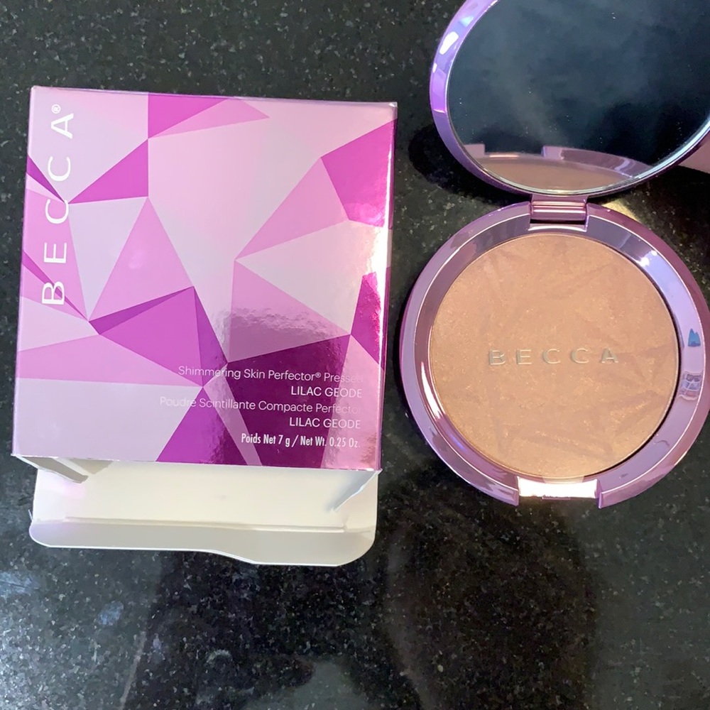 BECCA lilac geode highlighter